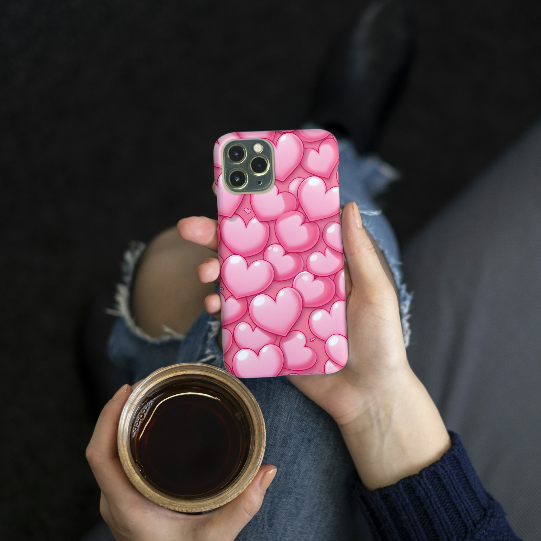Pink Crush iPhone Case
